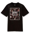 T-shirts Lifestyle Vans Camiseta Vans Night Garden Box-B Noir