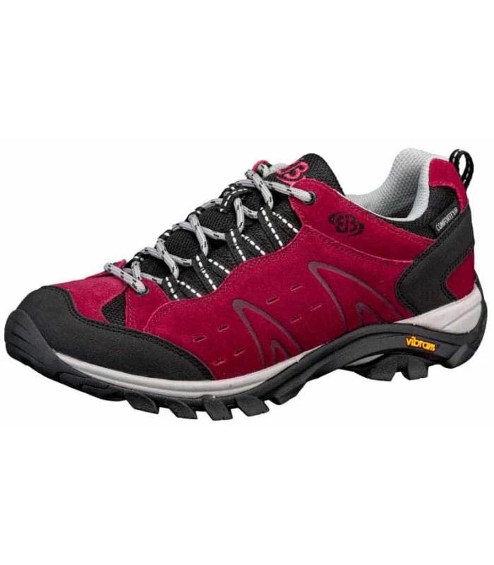 Zapatillas Trekking Mujer Brütting Mount Bona Low W Granate