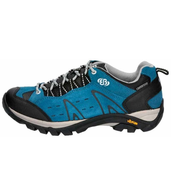 Zapatillas Trekking Hombre Brütting Mount Bona Low Azul