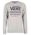 Stéphères Lifestyle Vans Soudadera Vans Stackton Crew Gris