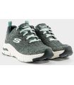 Calzado Casual Mujer - Skechers Arch Fit Comfy Wave gris Lifestyle