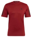 Camisetas técnicas running Adidas Camiseta Training Granate