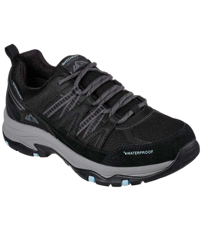 Zapatillas Trekking Femme Skechers Trego Lookout Point BKBL