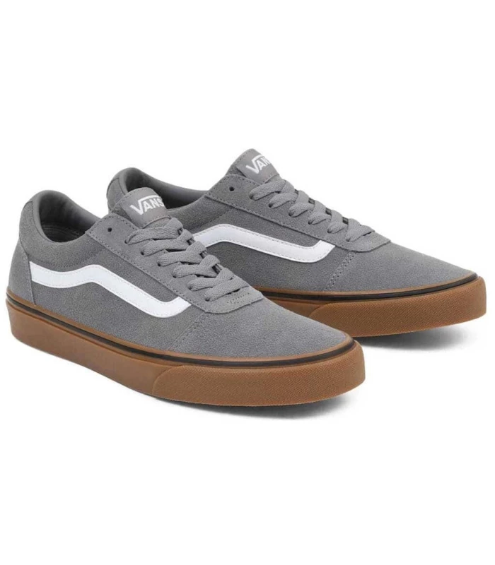 Calzado Casual Hombre Vans Ward Gris Gum