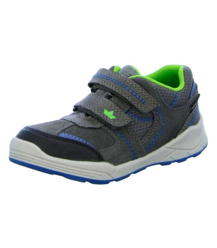 Calzado Casual Baby Lico Ashoka Velcro Gris
