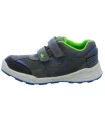 Calzado Casual Baby Lico Ashoka Velcro Gris