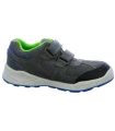Calzado Casual Baby Lico Ashoka Velcro Gris
