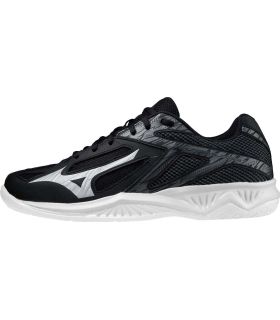 Zapatillas Mizuno Thunder Blade 3 Negro, calzado deportivo ligero y cómodo para voleibol.