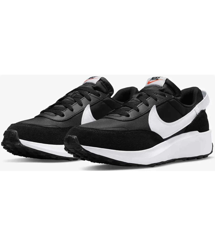 Chaussures de Casual Homme Nike Waffle Debut Noir