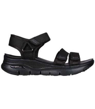 Sandalias Casual Skechers Sandalias Arch Fit Fresh Bloom Negro