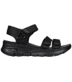 Sandales Casual Skechers Sandales Arch Fit Fresh Bloom Noir