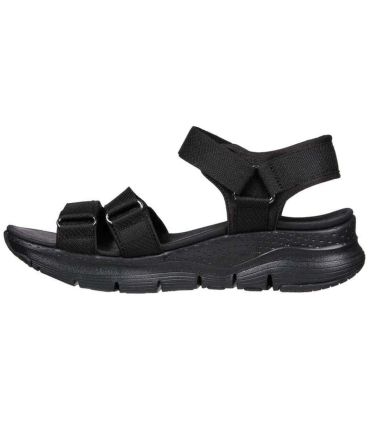 Casual Sandals Skechers Sandals Arch Fit Fresh Bloom Black