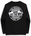 Stéphères Lifestyle Vans Soudadera OG 66 Crew Negro Jr