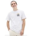 Lifestyle T-shirts Vans T-shirt Sideset Blanco