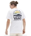 T-shirts Lifestyle Vans Camiseta Sideset Blanco