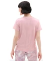 T-shirts Lifestyle Vans Camiseta Drop Crew Rosa