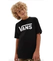 T-shirts Lifestyle Vans Camiseta Classic Tee B Jr Negro