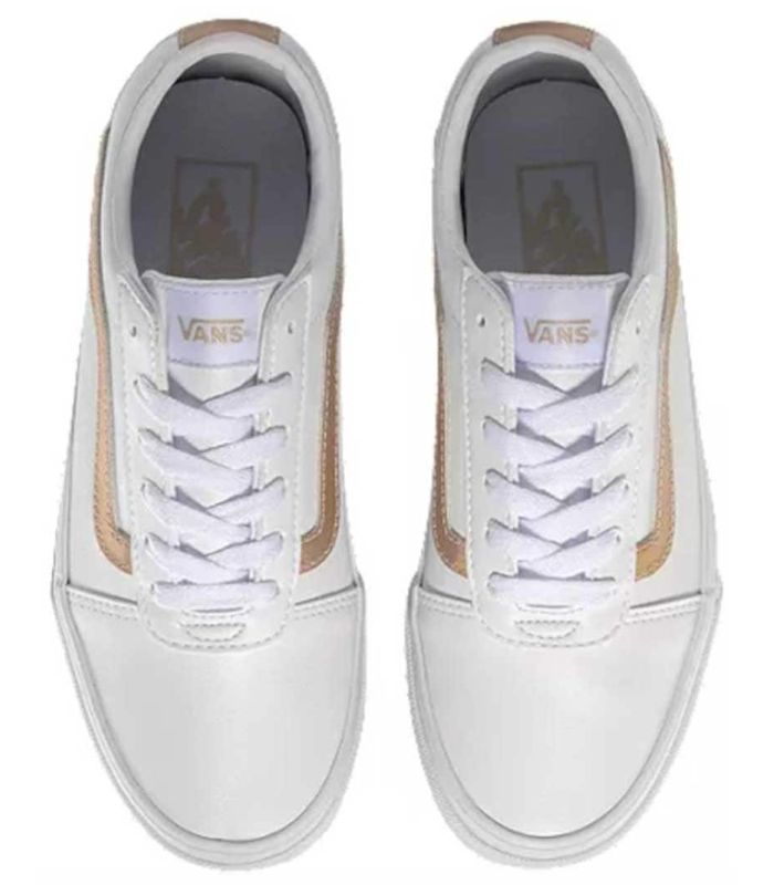 Vans with rose gold sales stripe