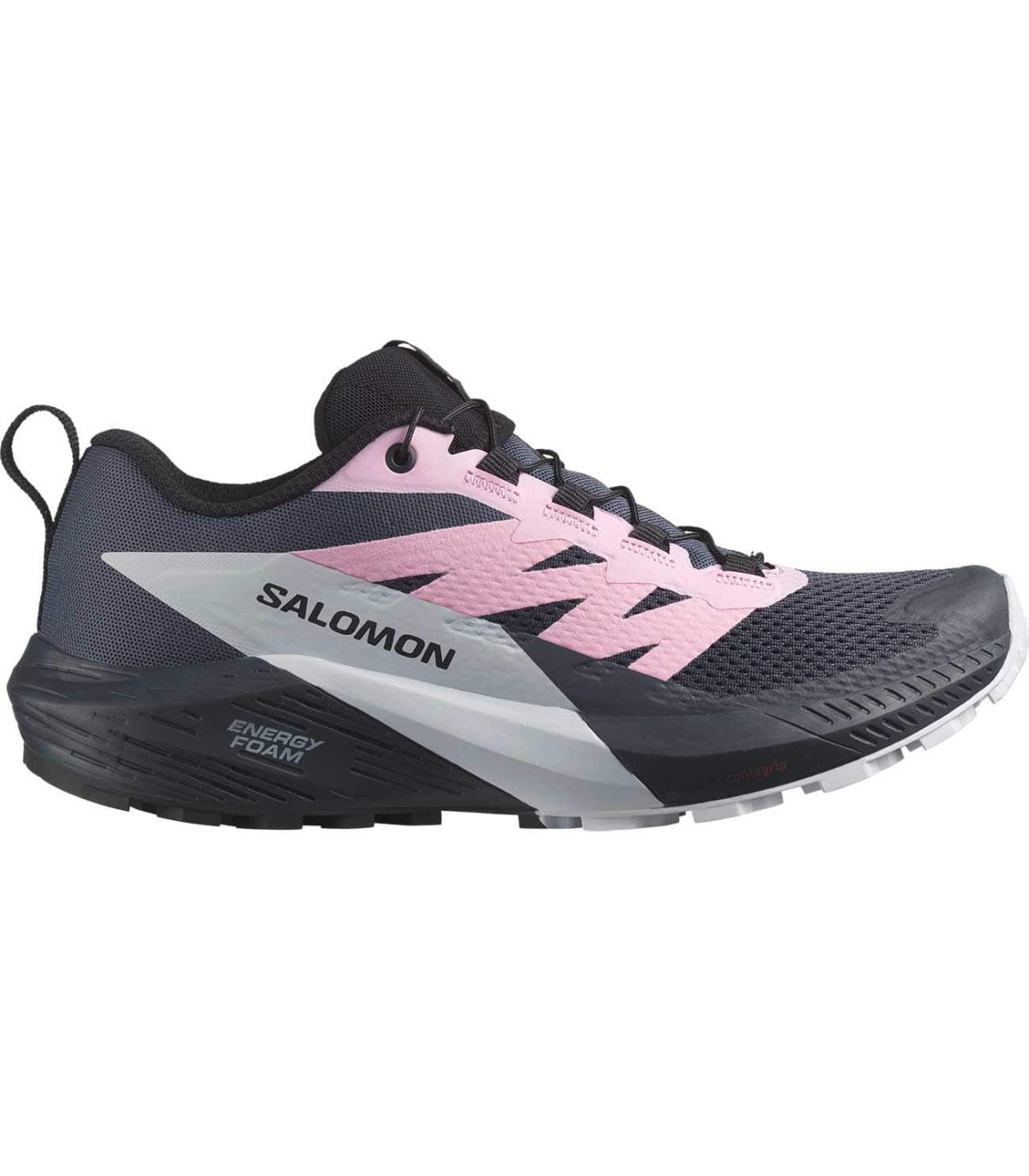 Zapatillas Trail Running Mujer Salomon Sense Ride 5 W Gris