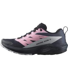 Zapatillas Trail Running Mujer Salomon Sense Ride 5 W Gris