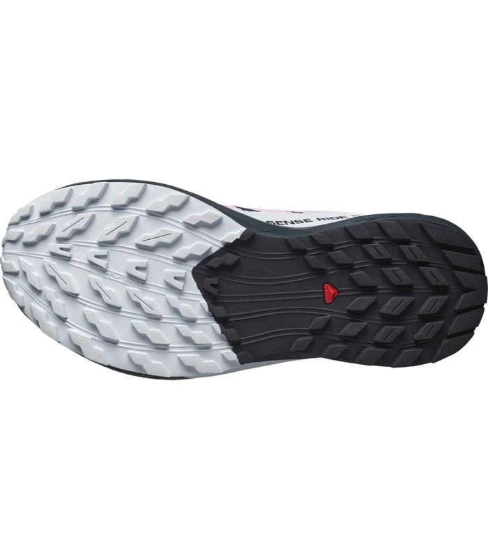Zapatillas Trail Running Mujer Salomon Sense Ride 5 W Gris