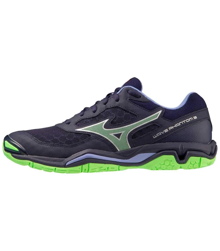 Chausses de Balonmano Mizuno Wave Phantom 3 Bleu