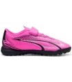 Bottes multi-tacos uma Ultra Play TT Velcro Jr Rosa