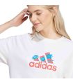 T-shirts Lifestyle Adidas Camiseta W Flwr Bos GT Nondue