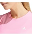 Camisetas técnicas running Adidas Camiseta Own The Run W Rosa
