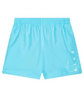 Bañadores Nike Bañador 5" Split Logo Niño Aquarius Blue