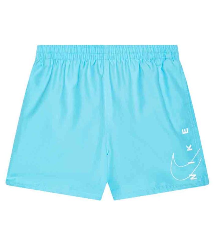 Bañadores Nike Bañador 5" Split Logo Niño Aquarius Blue