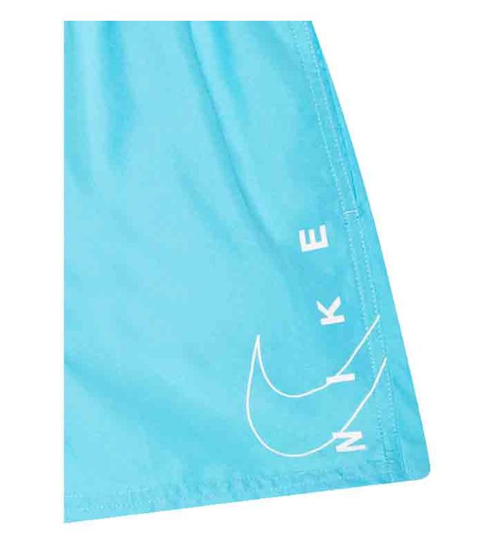 Bañadores Nike Bañador 5" Split Logo Niño Aquarius Blue