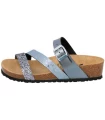 Sandalias Casual Lico Sandalias Natural Glitter Antracita