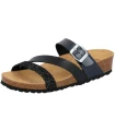 Sandalias Casual Lico Sandalias Natural Glitter Negro