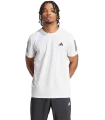 Camisetas técnicas running Adidas Camiseta Own The Run Blanco