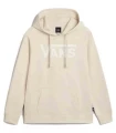 Stéphères Lifestyle Vans Soudadera Drop V Logo Beige Femme