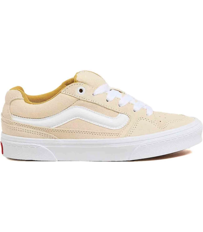 Chaussures de Casual Femme Vans Caldrone Retr Crema Femme