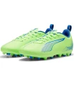 Botas de Futbol Puma Ultra 5 Play Mg Jr Verde