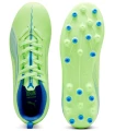 Botas de Futbol Puma Ultra 5 Play Mg Jr Verde