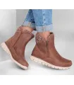 Chaussures de Casual Femme Skechers Synergy Lovely Collab Marron