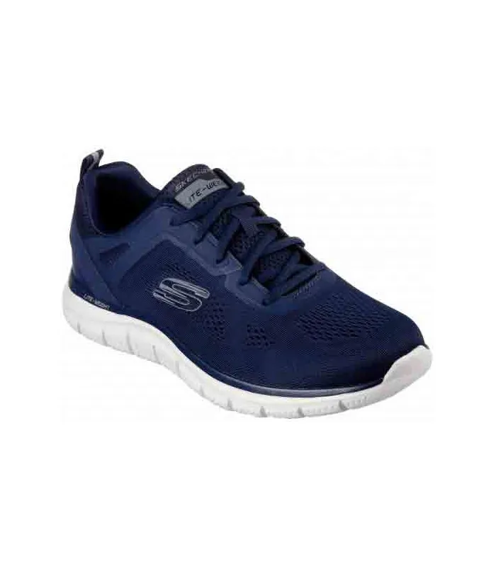 Chaussures de Casual Homme Skechers Track Broader Azul Marino