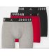 Pack 3 calzoncillos Jordan Boxers Flight Cotton Core de algodón elástico y transpirable.
