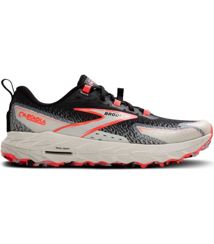 Zapatillas trail running Brooks Cascadia 18 mujer, diseño estable con amortiguación DNA LOFT v2 para montaña.