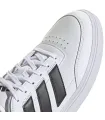 Calzado Casual Hombre Adidas Courtblock 33 Blanco