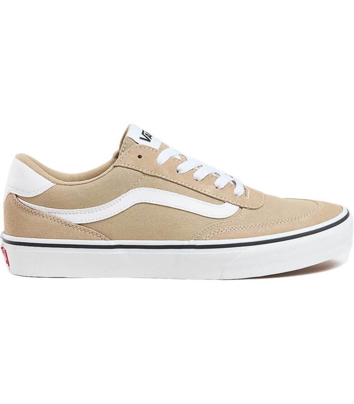 Calzado Casual Hombre Vans Brooklyn Ls Beige