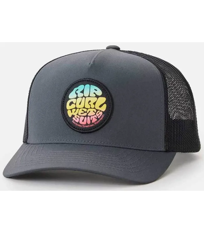 Gorras Rip Curl Gorra con rejilla Wetsuit Icon Gris