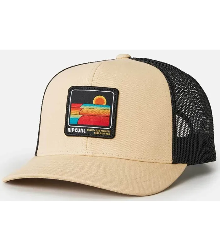 Gorras Rip Curl Gorra Curve Trucker Beige