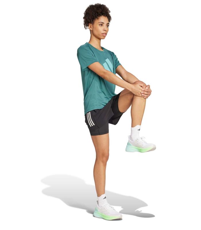 Camisetas técnicas running Adidas Camiseta Run It Mujer