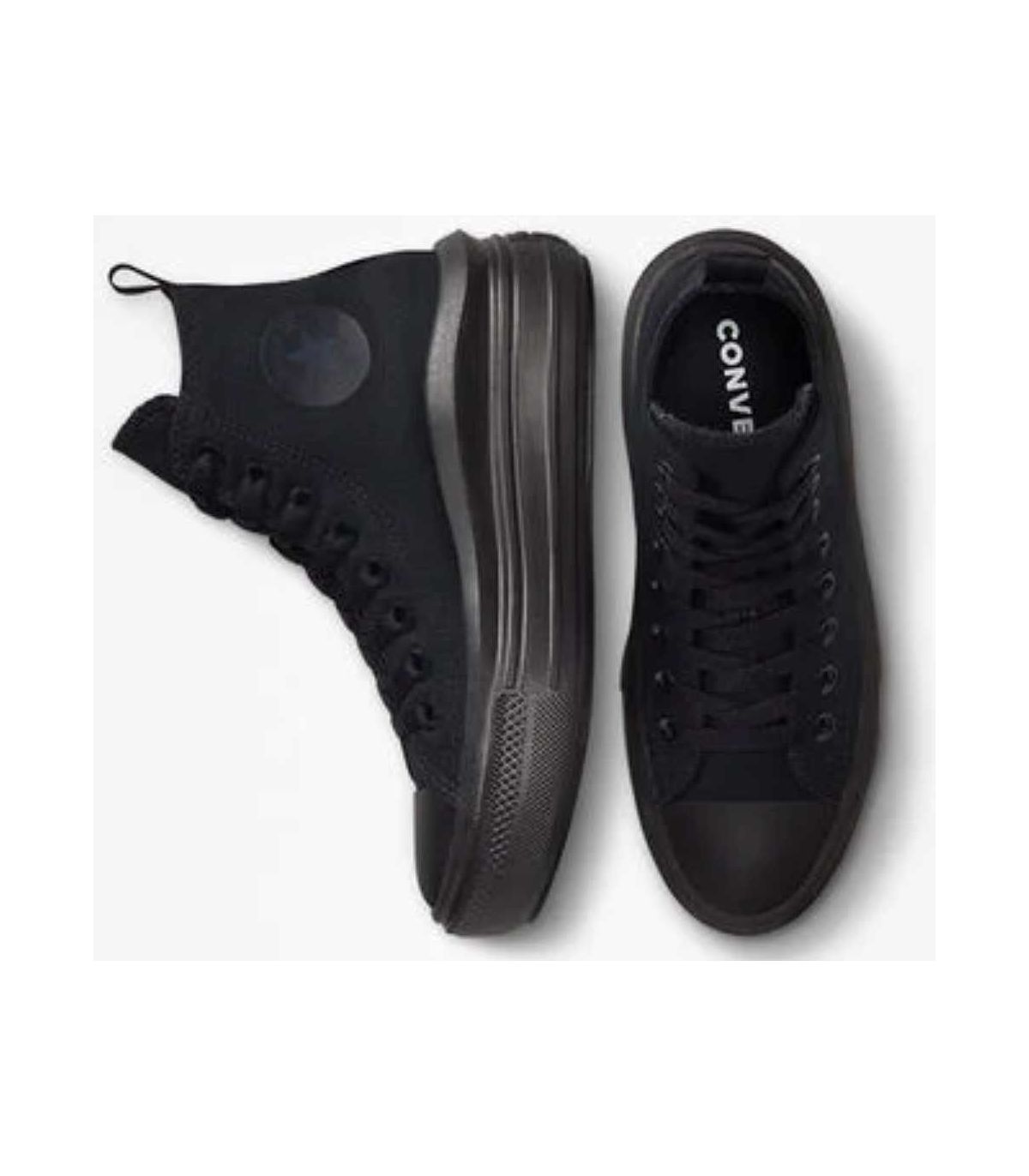 Calzado Casual Junior Converse Move Hi Negro