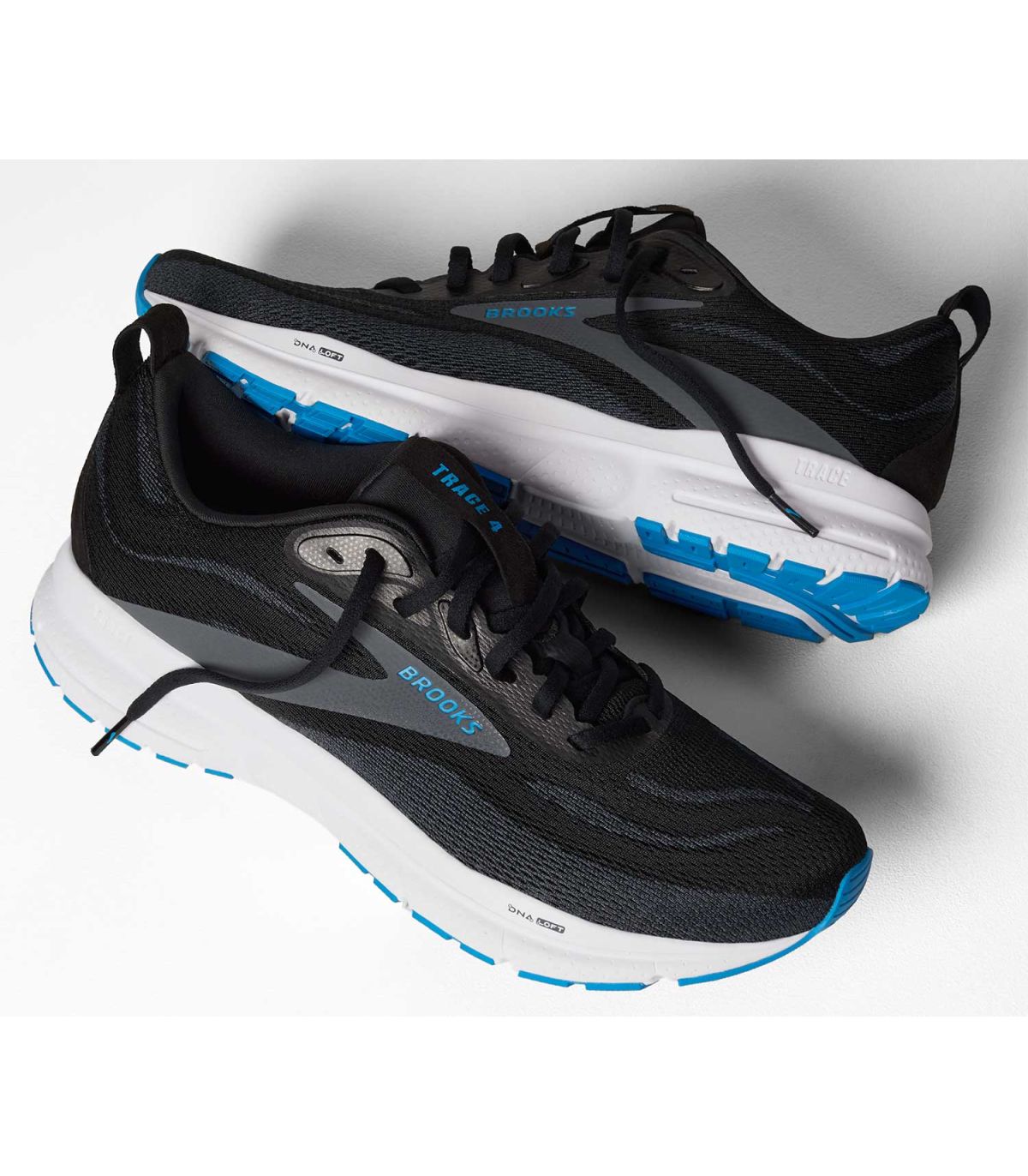 Zapatillas Running Hombre Brooks Trace 4 Negro